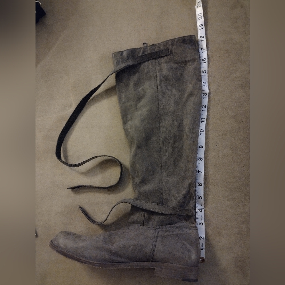 LD Tuttle Grey Artisan Riding Boots Size 40 (10) - Picture 15 of 15